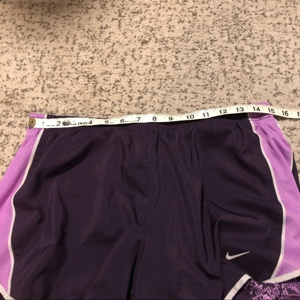 Nike Dri-Fit Dark Purple Athletic Shorts Size Medium